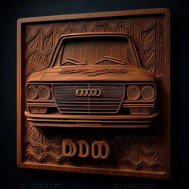 3D модель Audi 100 (STL)